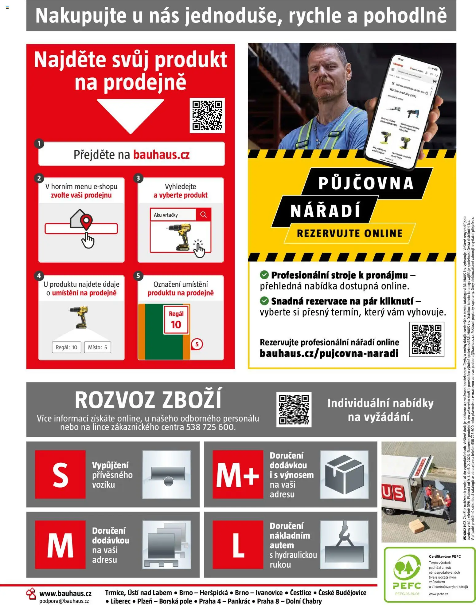 Bauhaus leták od 09.01.2026 | Strana: 24 | Produkty: Telefon, Nářadí, Regál