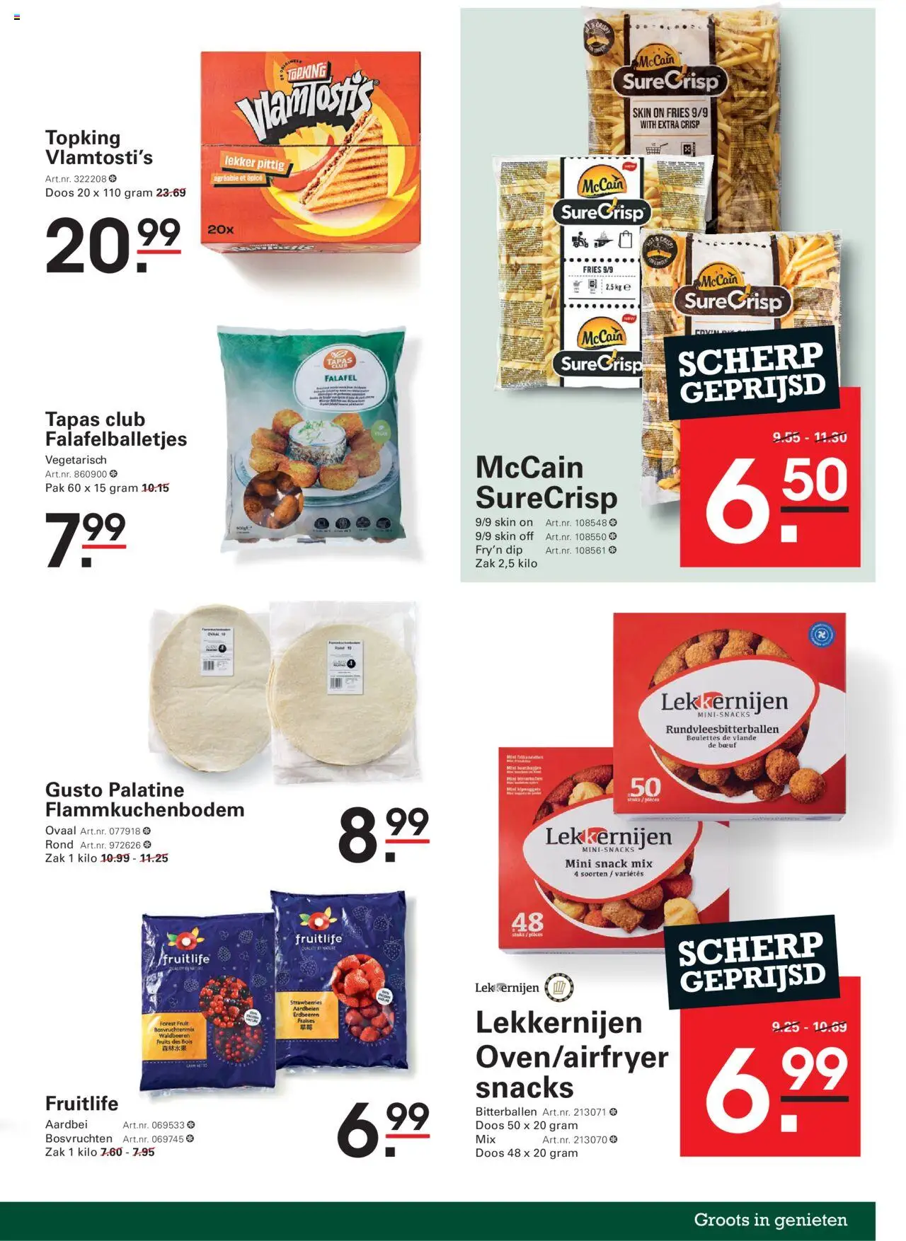  | Pagina: 15 | Producten: Snacks, Dip, Zak, Fruit