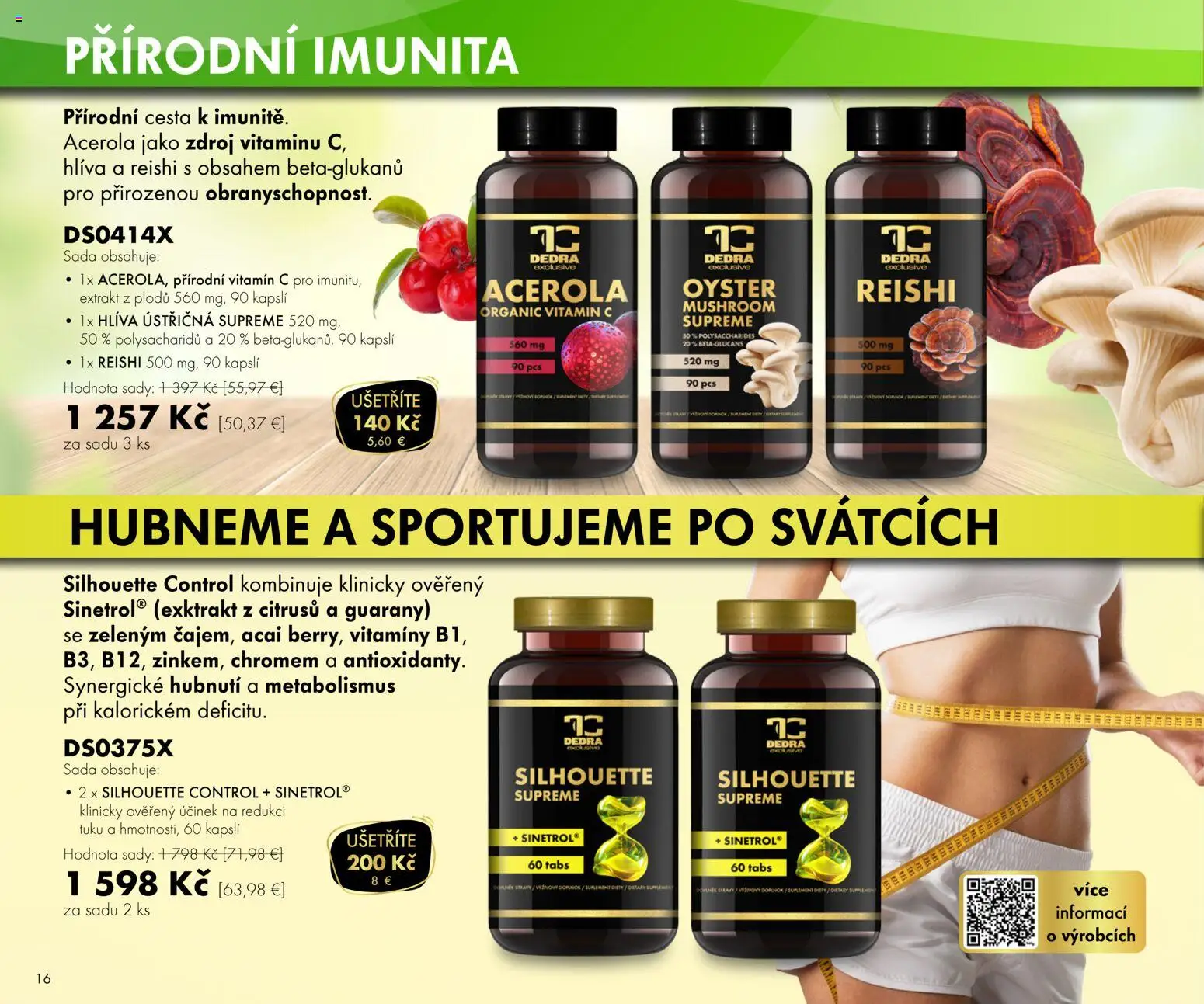 Nové Dedra akcie – leták je platný od 01.01.2026 | Strana: 16 | Produkty: PC