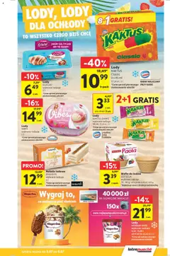 Intermarche Gazetka od 03.07.2025 | Strona: 23 | Produkty: Wafle, Rolada, Mascarpone, Lody