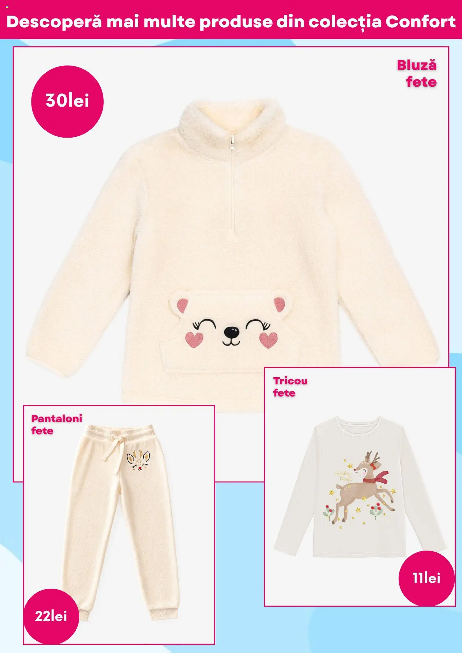 Noul catalog Pepco – valabil de la 06.11.2025 | Pagină: 7 | Produse: Tricou, Bluză, Pantaloni