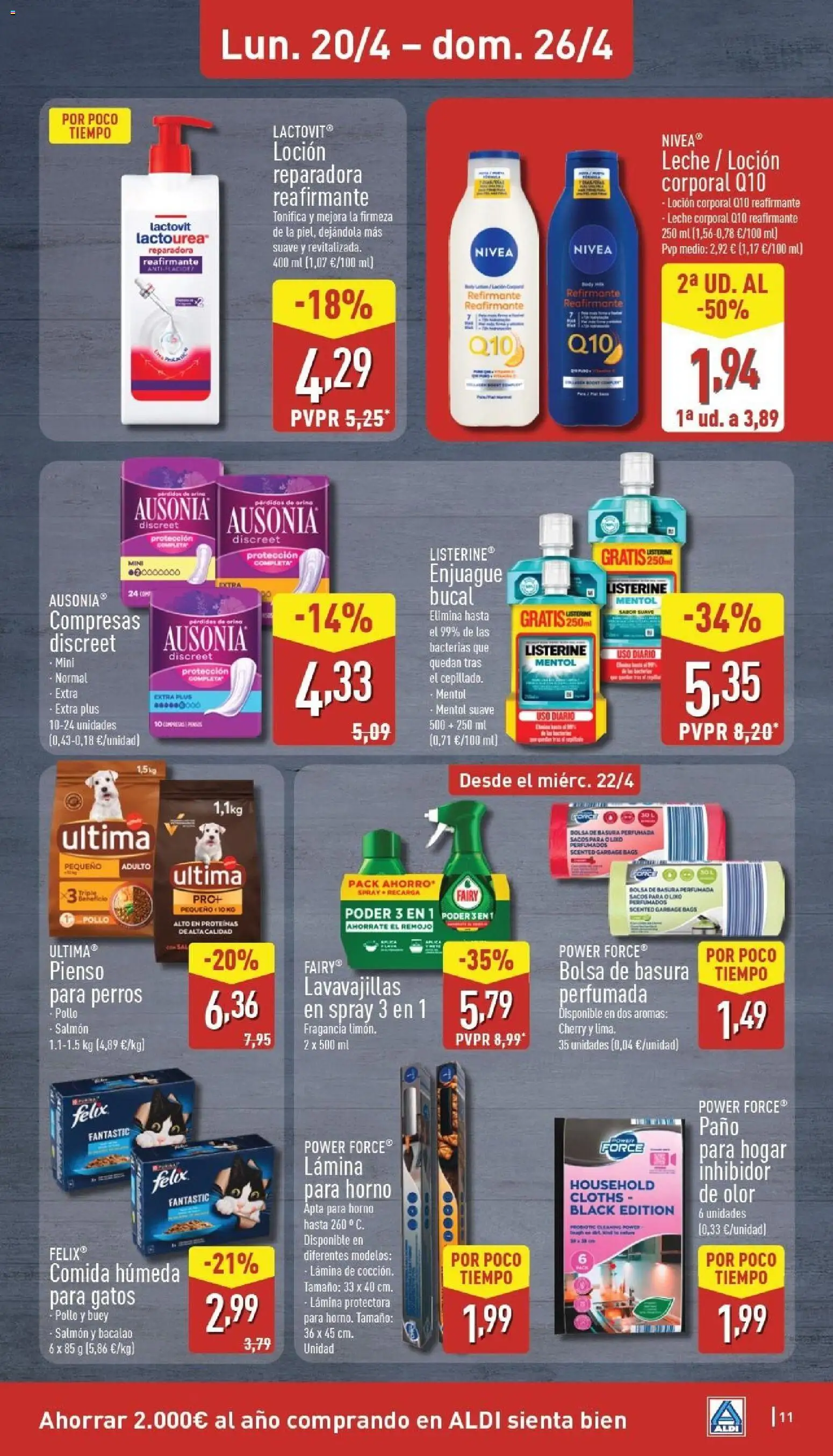 Aldi folleto Península │ válido desde el 20.04.2026 | Página: 11