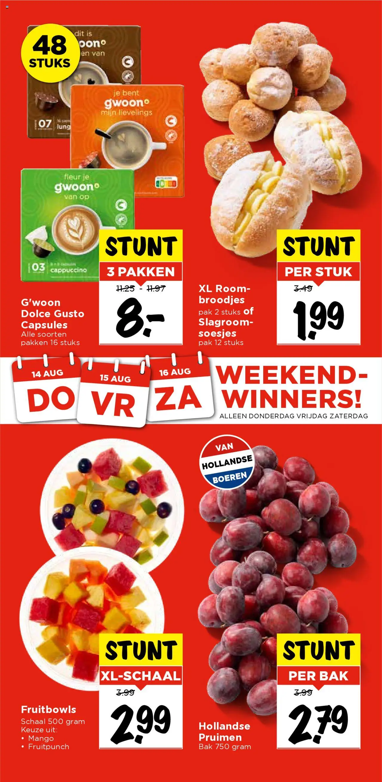 | Pagina: 3 | Producten: Room, Mango, Cappuccino, Broodjes