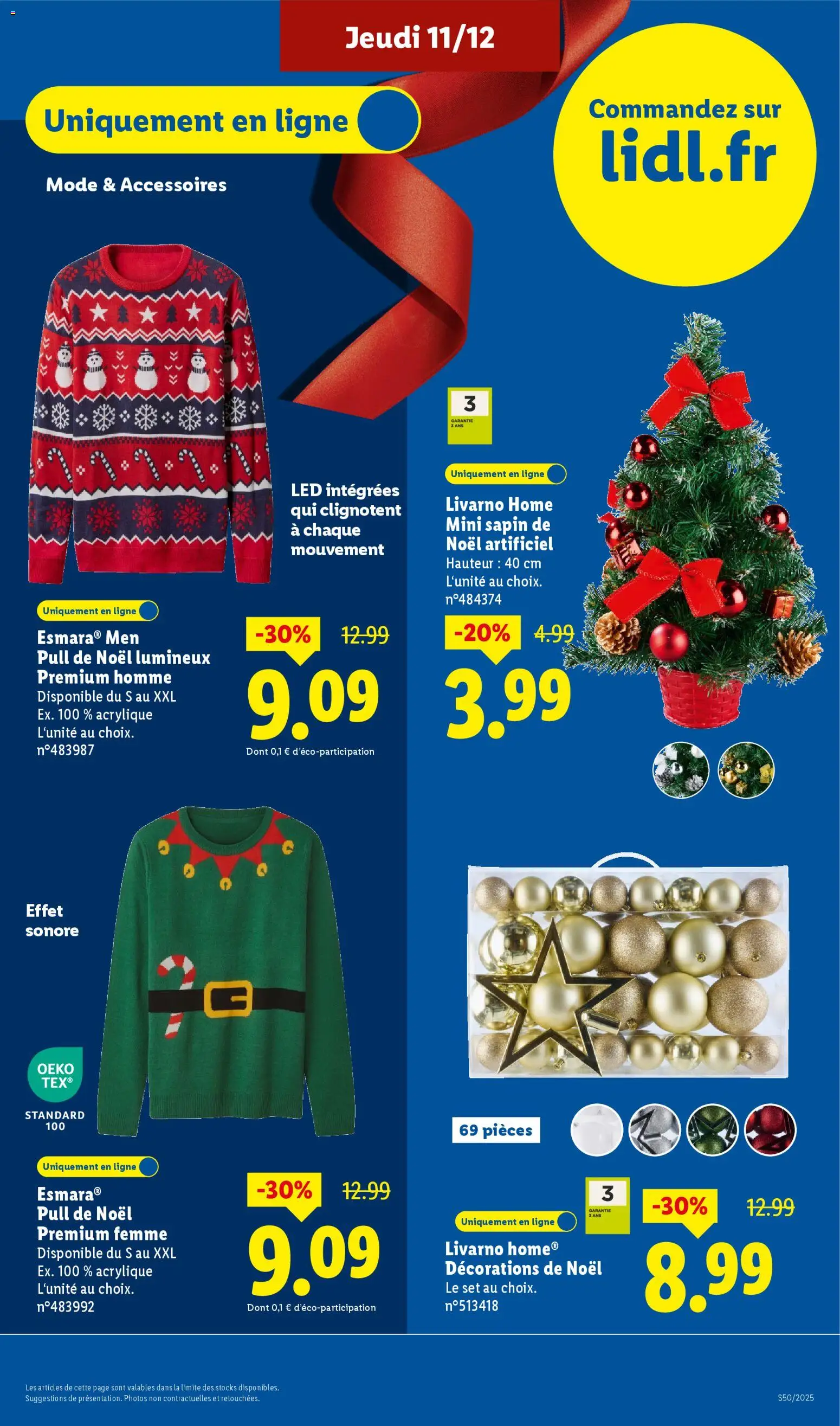 {H1} | Page: 9 | Produits: Sapin de Noël, Décorations de Noël, Pull, Pull de noel