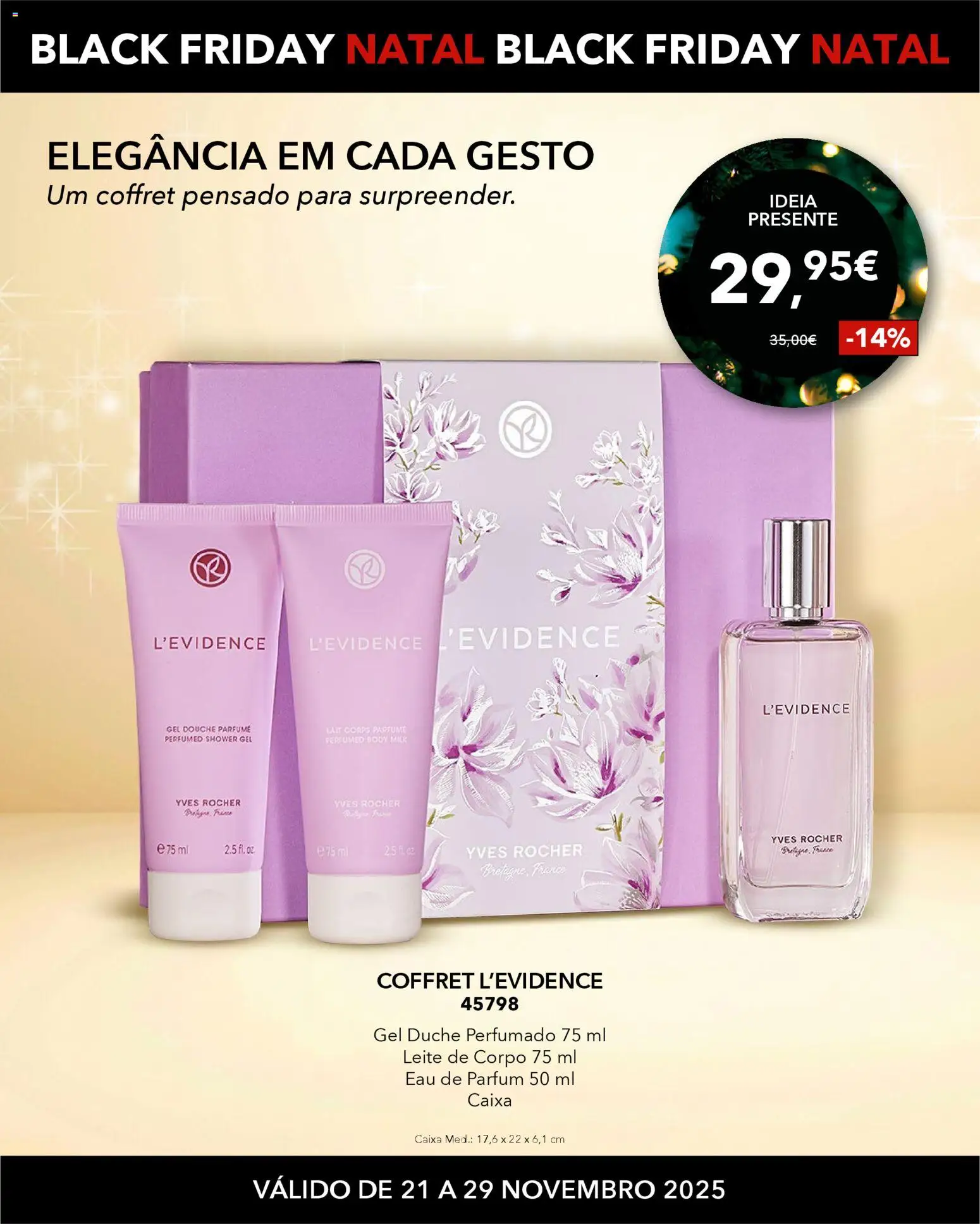 Yves Rocher - Black Friday │ válido de 21.11.2025 | Página: 6 | Produtos: Perfume, Caixa, Leite