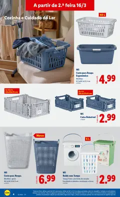Pré-visualização Lidl Novidades válido de 16.03.2026 | Página: 4 | Produtos: Balde, Caixa