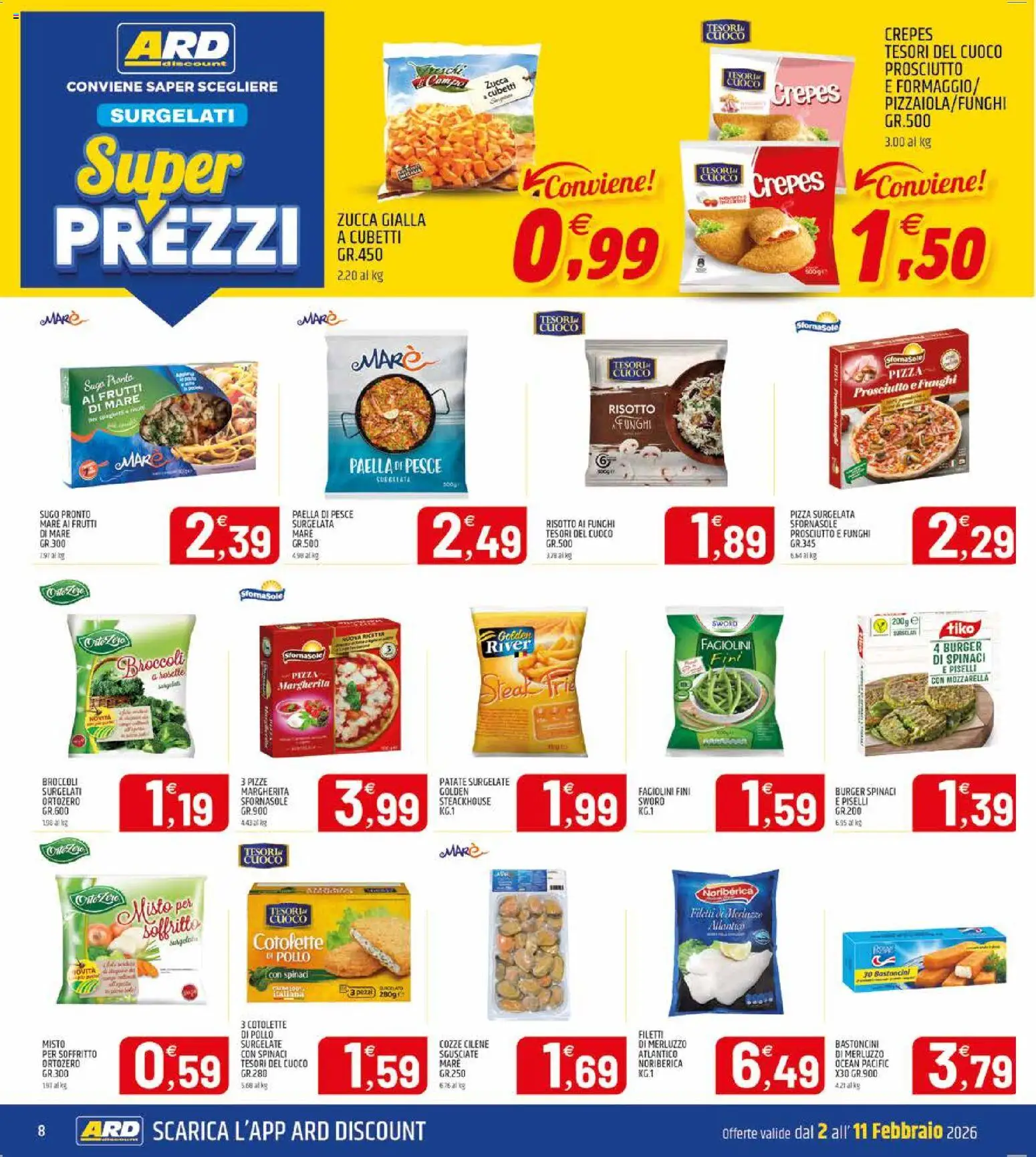 Volantino ARD Discount del 02.02.2026 | Pagina: 8