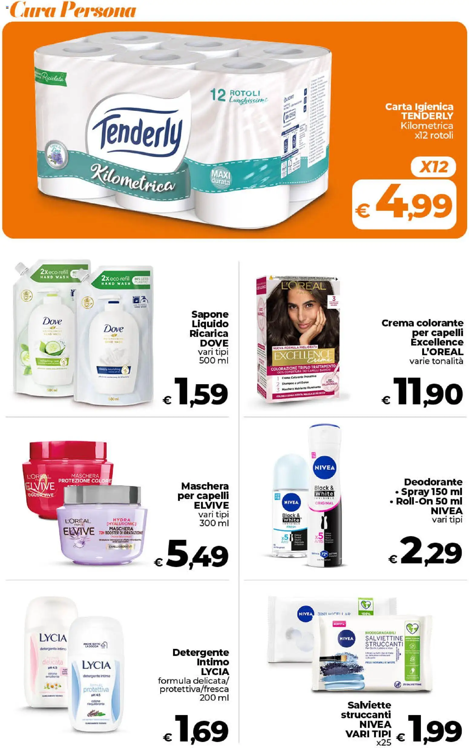 Volantino Ipercoop del 17.04.2026 | Pagina: 43 | Prodotti: Shampoo, Crema, Salviette struccanti, Vino