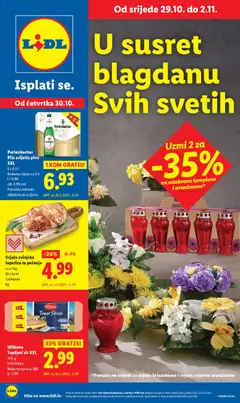 Lidl - Super ponuda - Pregled kataloga iz trgovine Lidl, vrijedi od 29.10.2025
