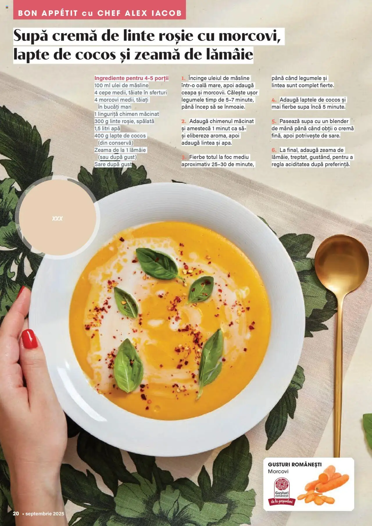 Noul catalog Mega Image – valabil de la 28.08.2025 | Pagină: 20 | Produse: Oală, Ulei, Apă, Sare