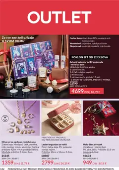AVON Black Friday - pregled AVON kataloga - važi od 01.11.2025 | Strana: 182 | Proizvode: Šećer, Orah, Difuzer, Advent kalendar