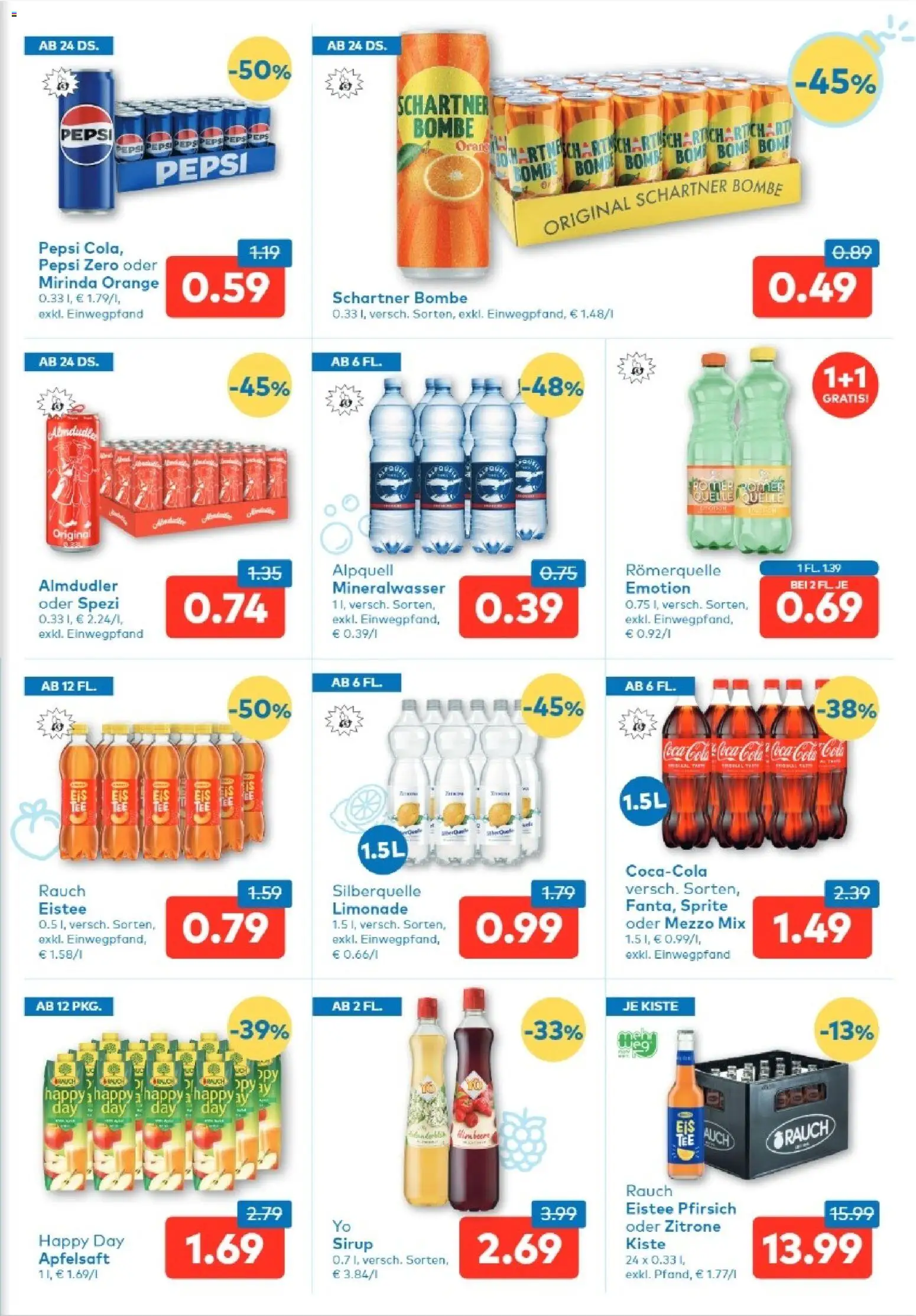 T&G - Salzburg gültig ab 09.04.2026 | Seite: 5 | Produkte: Zitrone, Pfirsich, Himbeere, Planche de surf