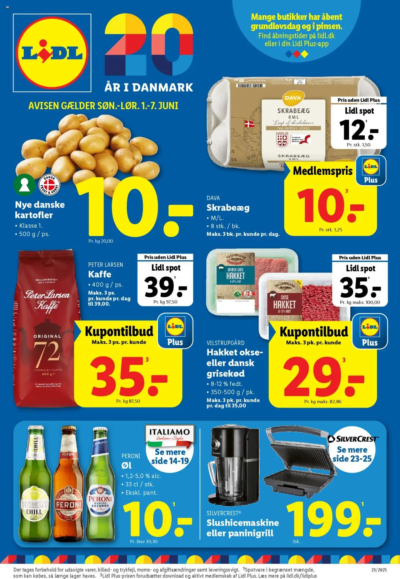 Lidl Tilbudsavis gyldig fra 04.06.2025 | Side: 11 | Produkter: Æg, Kaffe, Kartofler, Søm