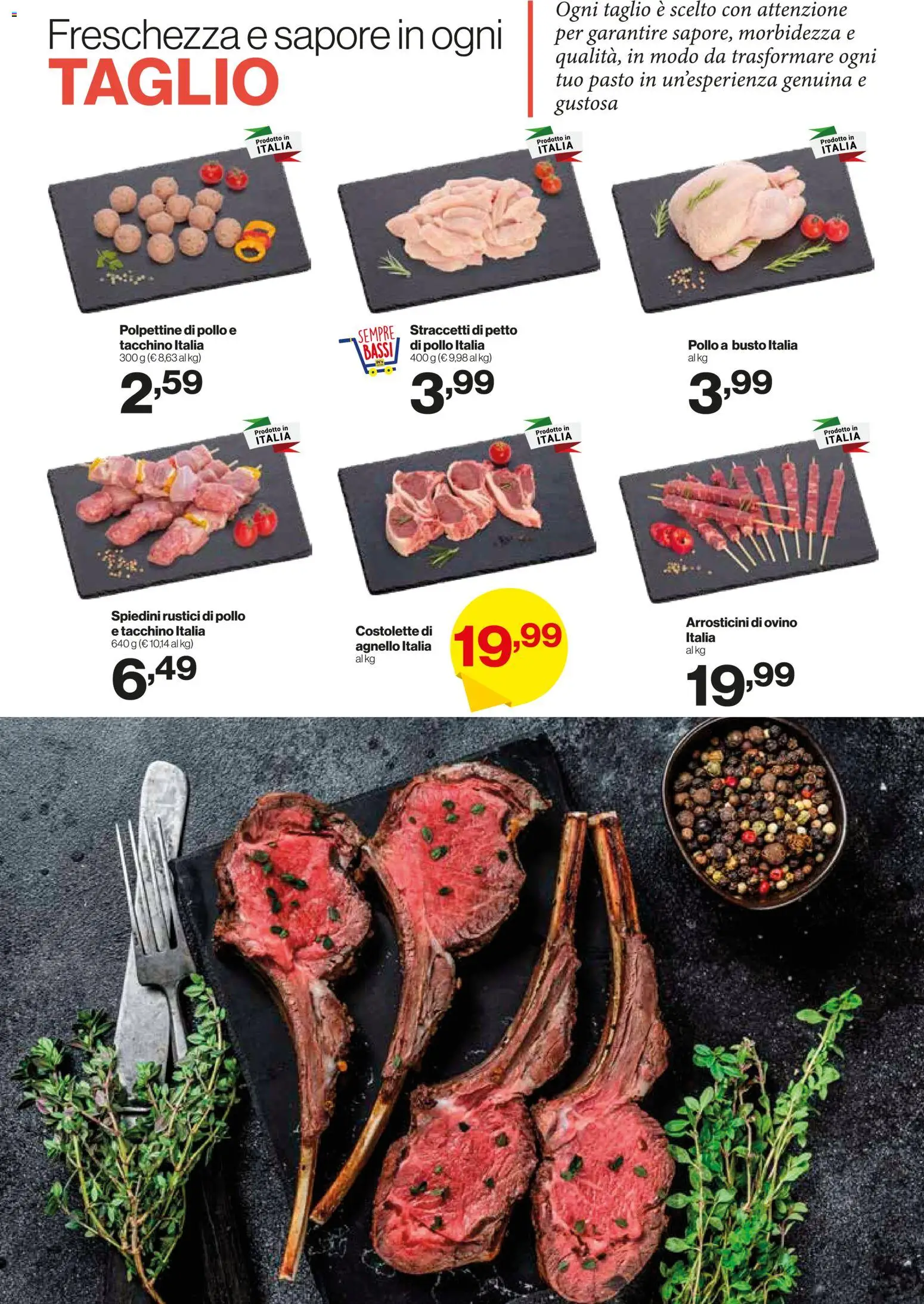 Volantino IN's del 25.03.2026 | Pagina: 13 | Prodotti: Rustici, Agnello, Arrosticini, Ovino