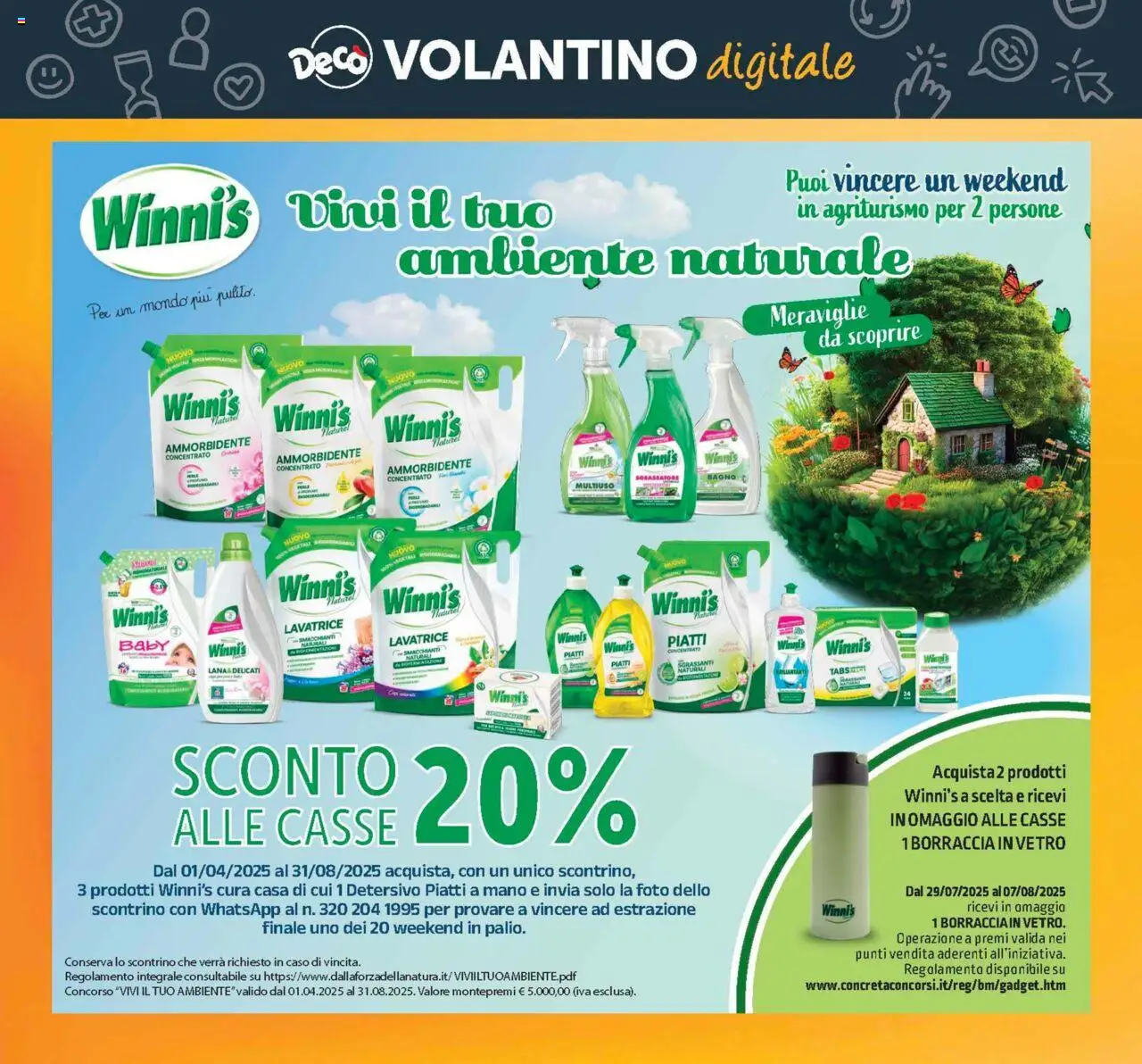 Volantino Decò del 29.07.2025 | Pagina: 34 | Prodotti: Ammorbidente, Sgrassatore, Lavatrice, Bagno