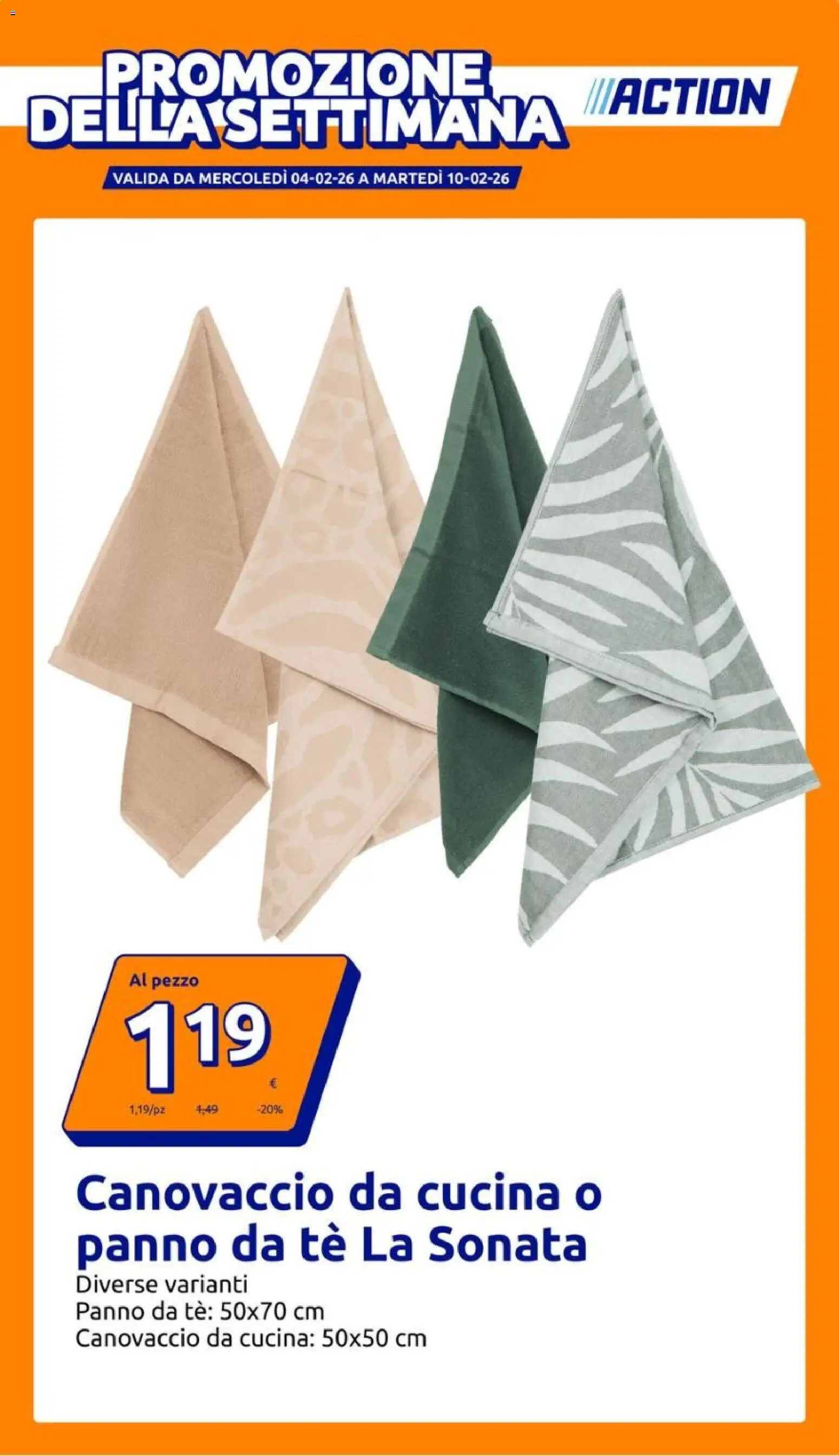 Volantino Action del 04.02.2026 | Pagina: 1
