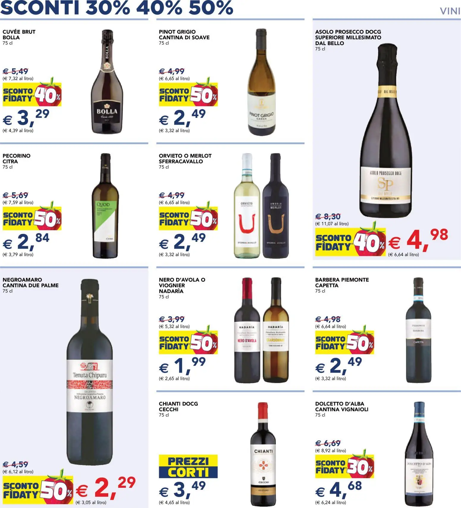 Volantino Esselunga S del 23.04.2026 | Pagina: 9 | Prodotti: Prosecco, Pecorino