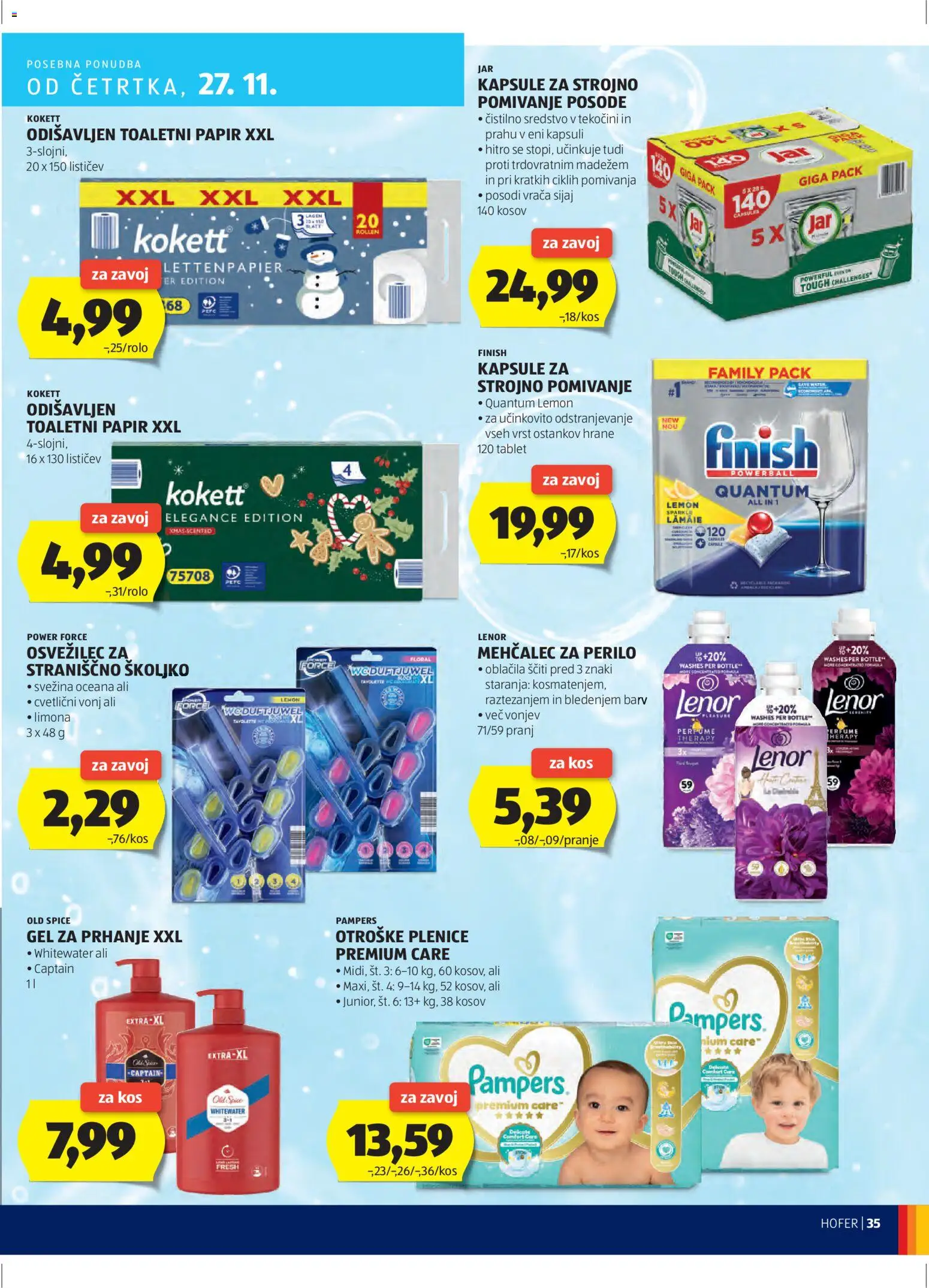 Hofer SI katalog | vrijedi od 20.11.2025 | Stranica: 35