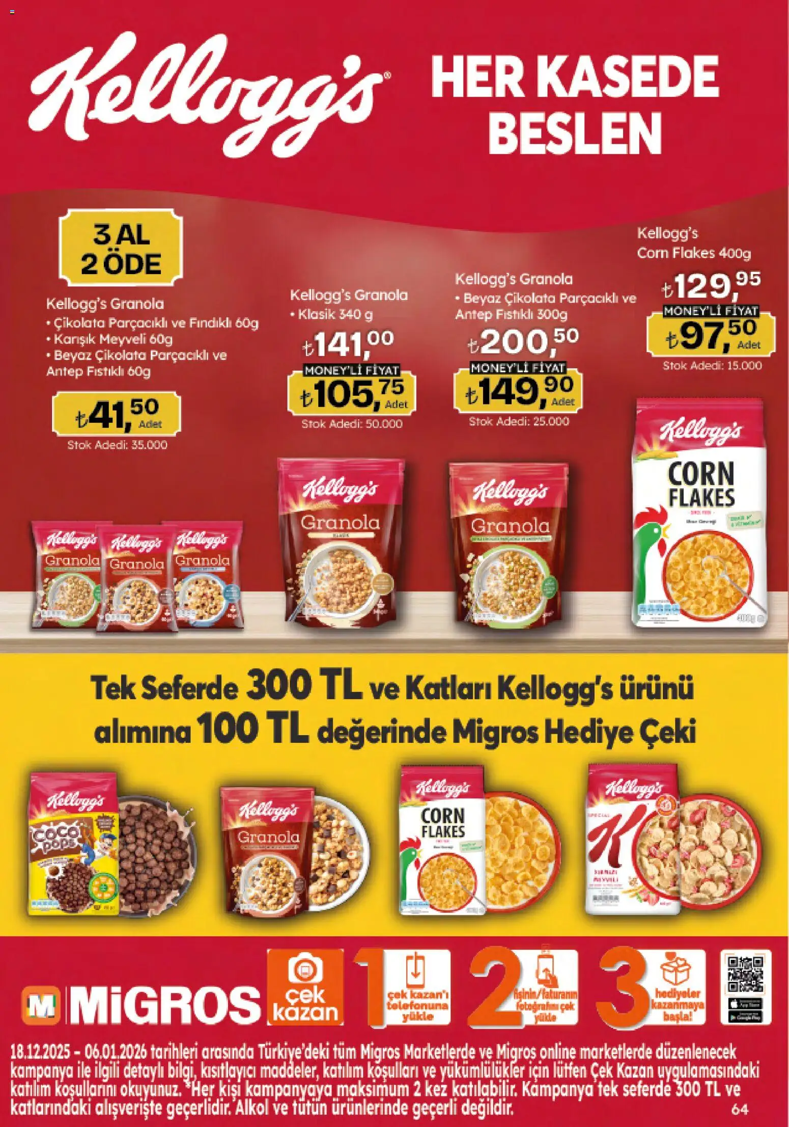 Migros Katalog - Migroskop - 18.12.2025 tarihinden itibaren geçerlidir | Sayfa: 64