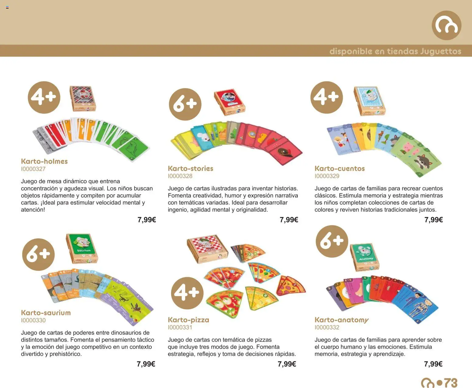 Juguettos catálogo │ válido desde el 15.10.2025 | Página: 73