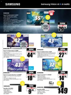 Anteprima del volantino Media World Tasso Zero catalogo valido a partire dal 13.10.2025 | Pagina: 17 | Prodotti: Telecomando, Soundbar, TV, Audio