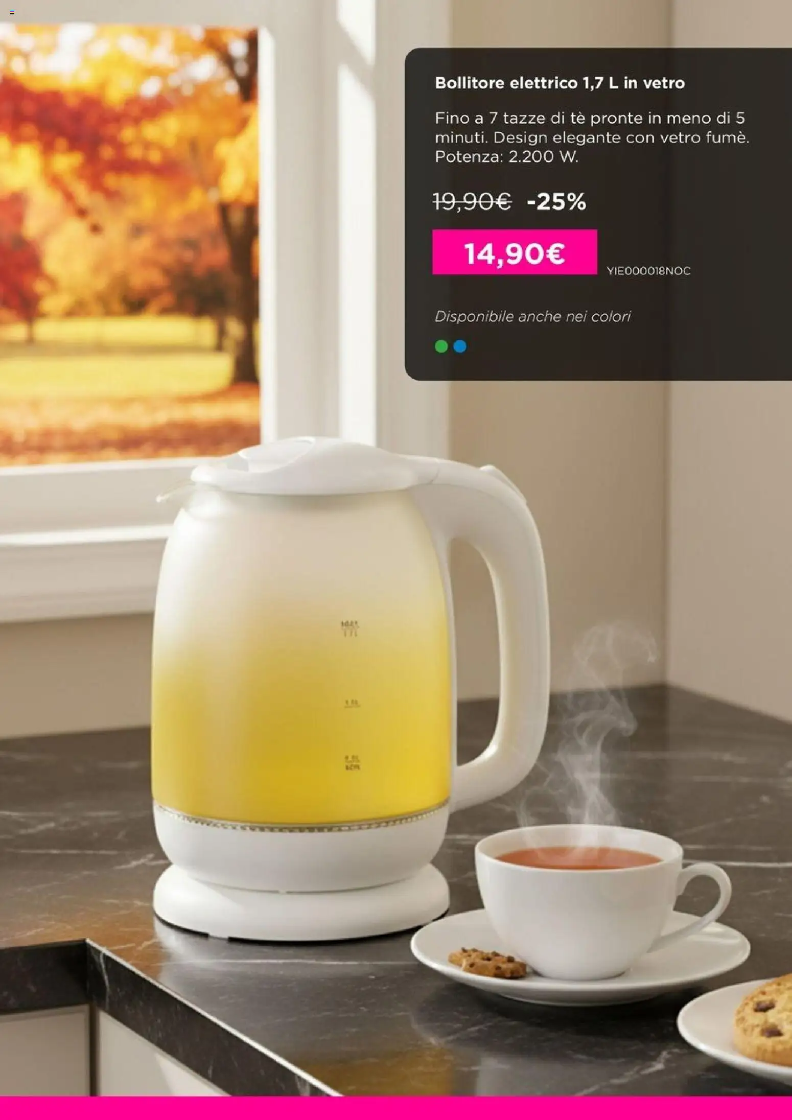 Volantino Kasanova del 11.11.2025 | Pagina: 8 | Prodotti: Tè, Bollitore