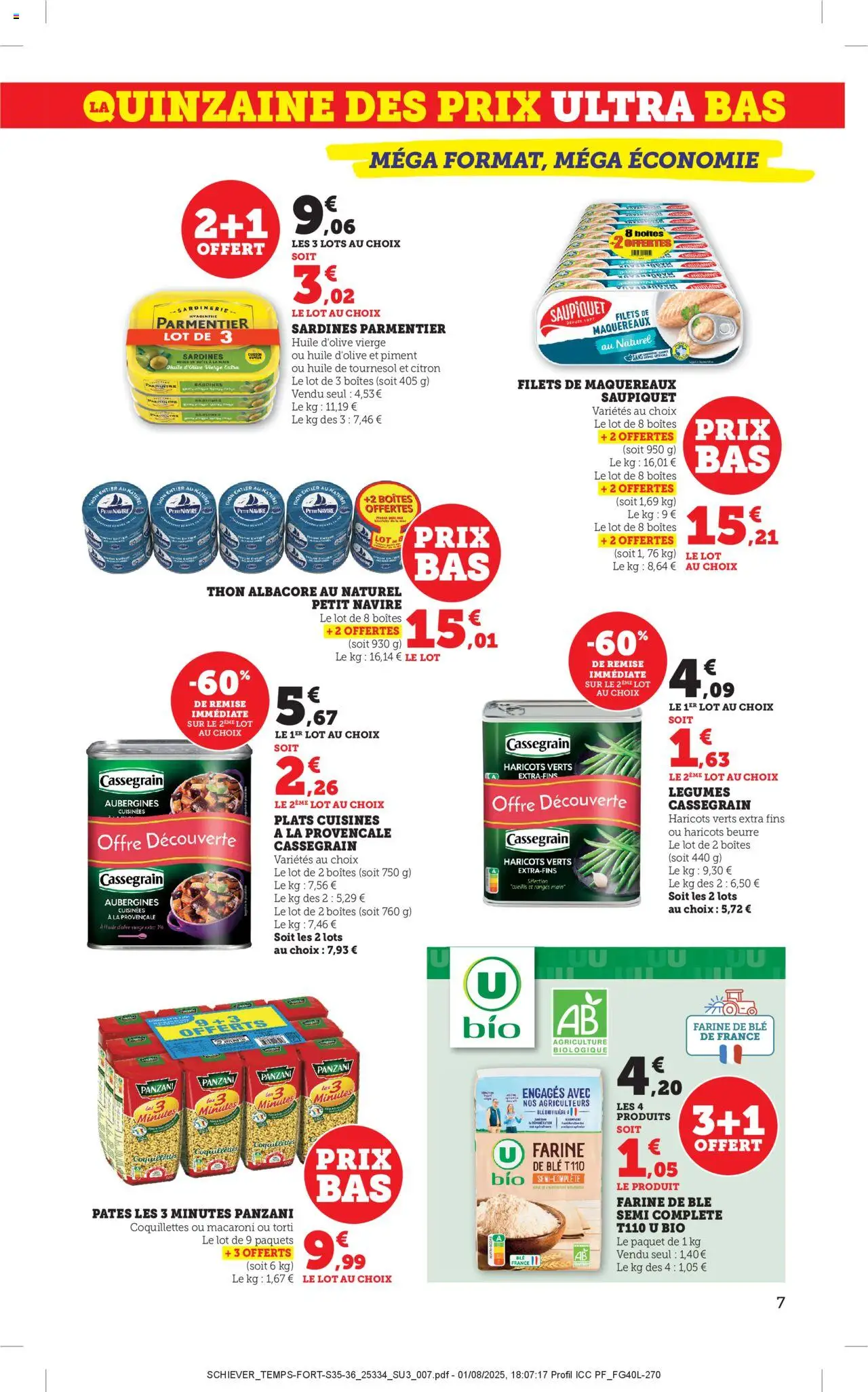  | Page: 7 | Produits: Olive, Huile D'olive, Sardines, Huile