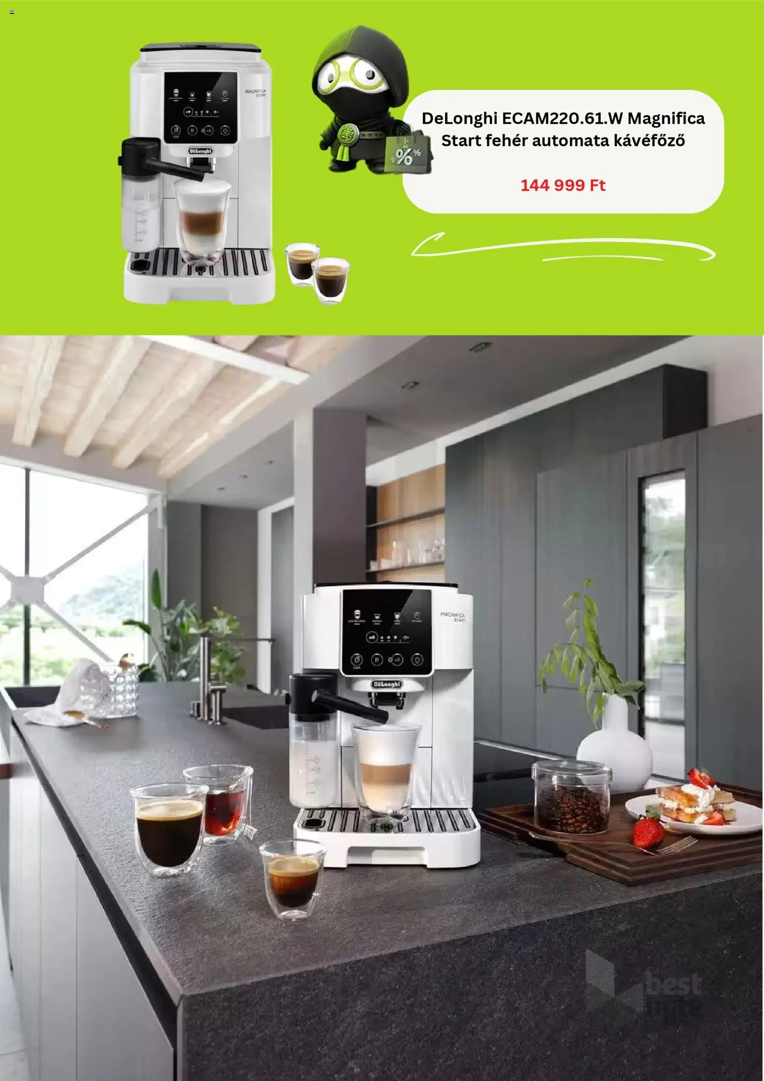 Best Byte akciós ujság - amely érvényes a következő dátumtól: 04.11.2025 | Oldal: 5 | Termékek: Kávéfőző, Automata kávéfőző