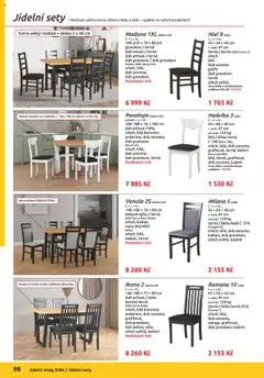 Náhled letáku ORFA nábytek katalog 2025-2026 od 01.10.2025 | Strana: 98 | Produkty: Stůl, Židle, Desky, Barvy