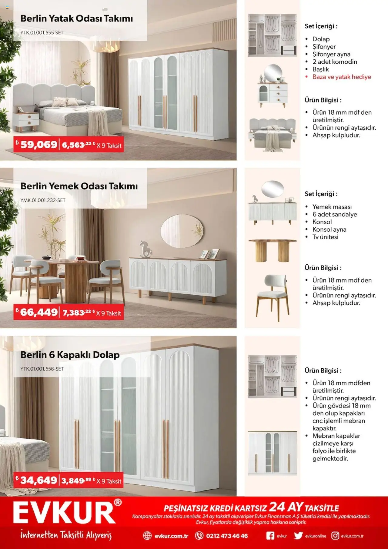 Evkur Katalog - 06.10.2025 tarihinden itibaren geçerlidir | Sayfa: 4 | Ürünler: TV ünitesi, Sandalye, Ayna, Yemek odası takımı