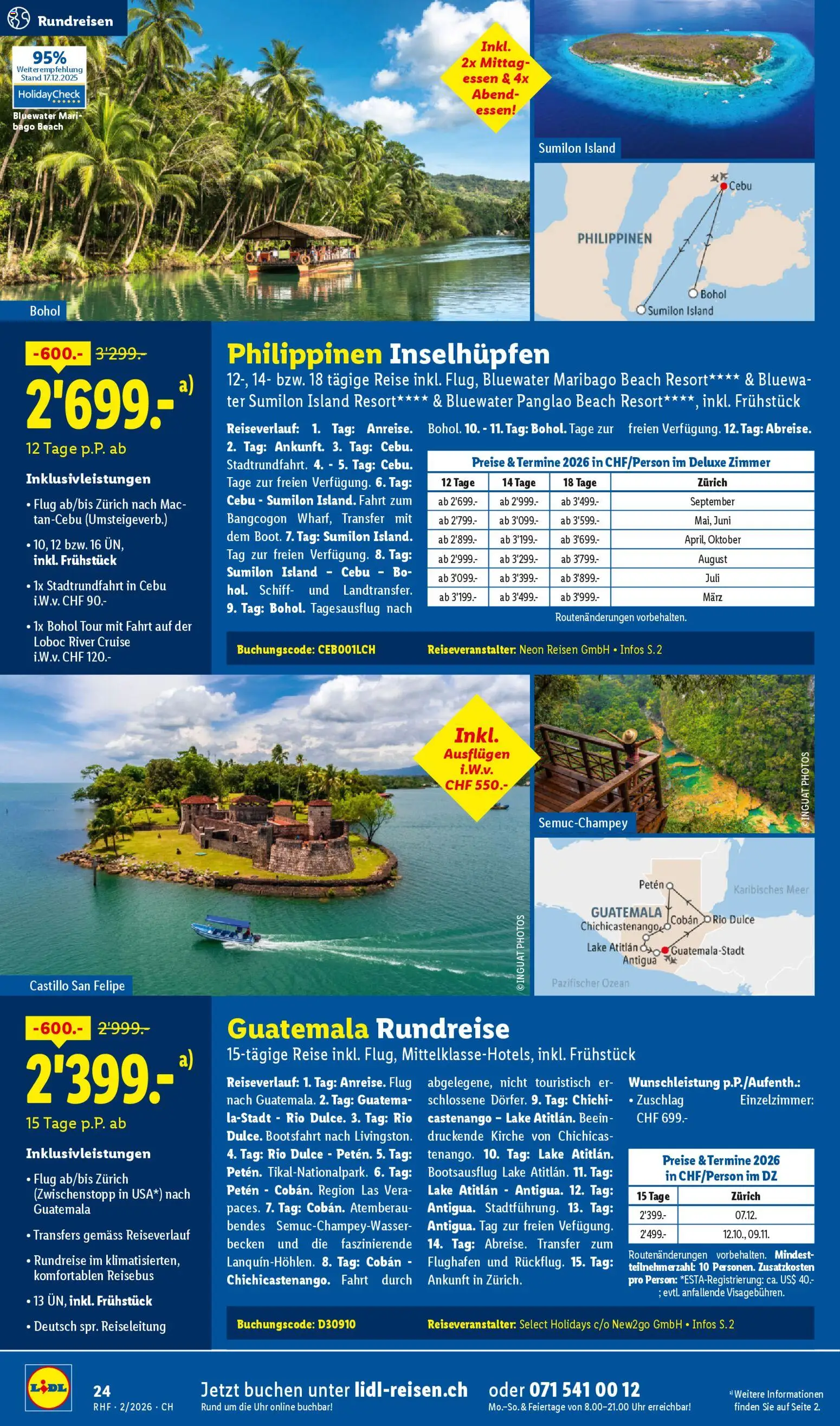 Lidl Aktionen Reisen Februar – gültig ab 28.01.2026 | Seite: 24 | Produkte: Uhr