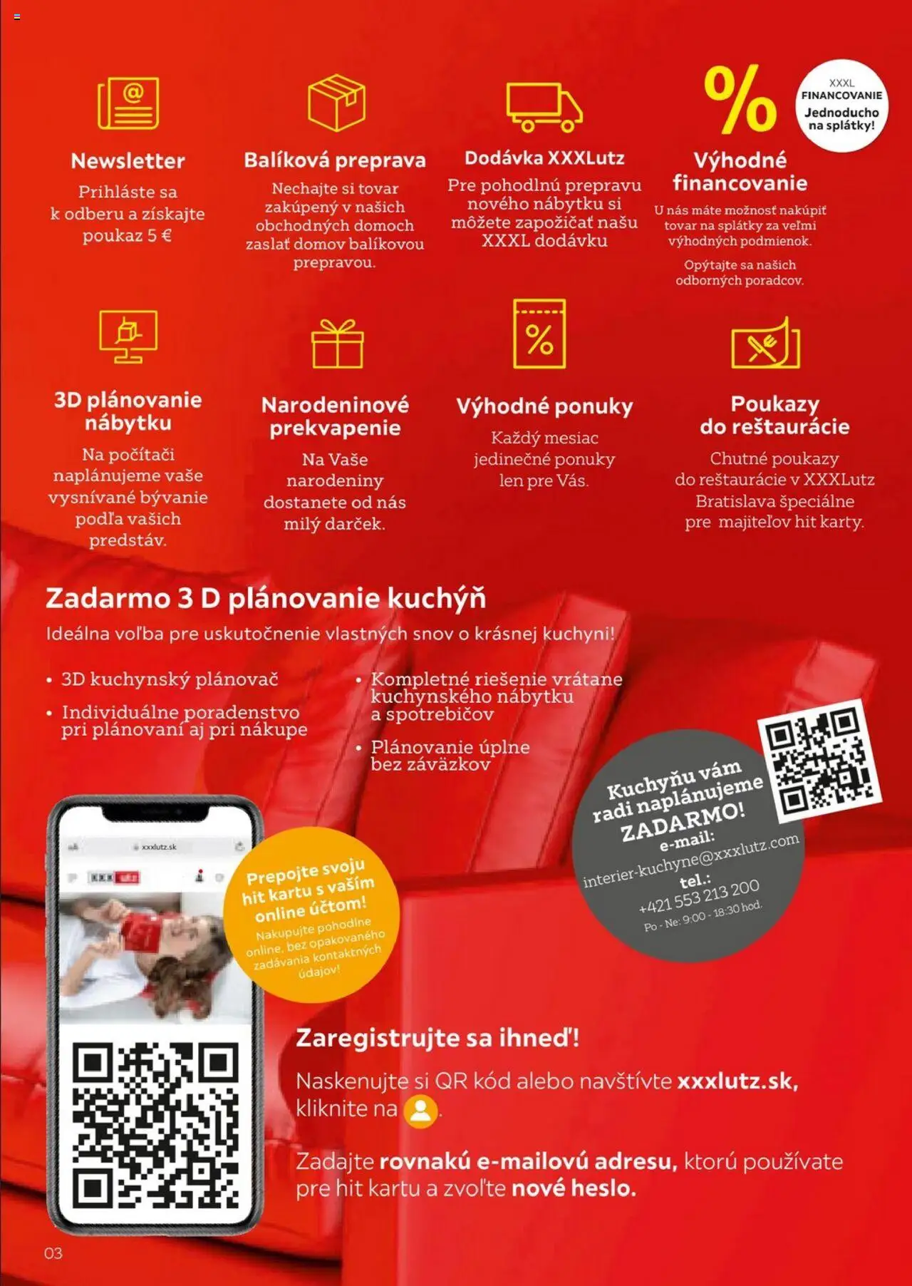 XXXLutz byť verným zákazníkom sa naozaj oplatí │ platný od 01.08.2025 | Strana: 3