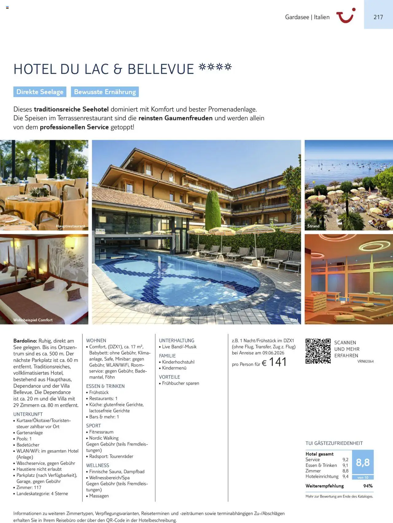 Aida - Urlaub mit eigener Anreise  – gültig ab 01.11.2025 | Seite: 217 | Produkte: Babybett, Küche, Walking, Föhn
