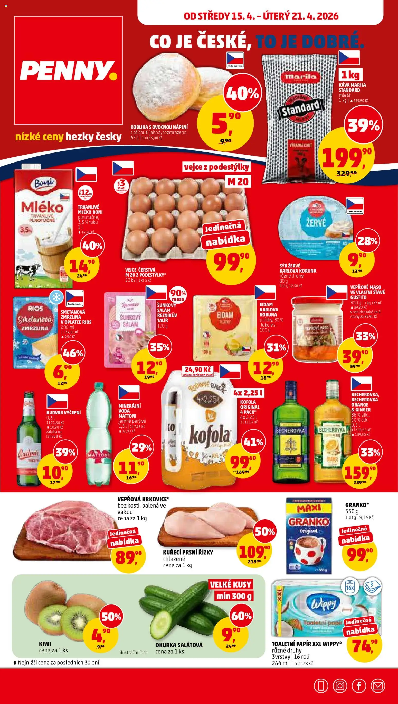 Penny Market leták od 15.04.2026 | Strana: 1