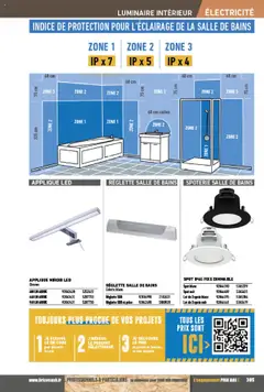 Brico Cash - Prévisualisation de Brico Cash catalogue valide à partir de 04.04.2025 | Page: 385 | Produits: Prise, Miroir