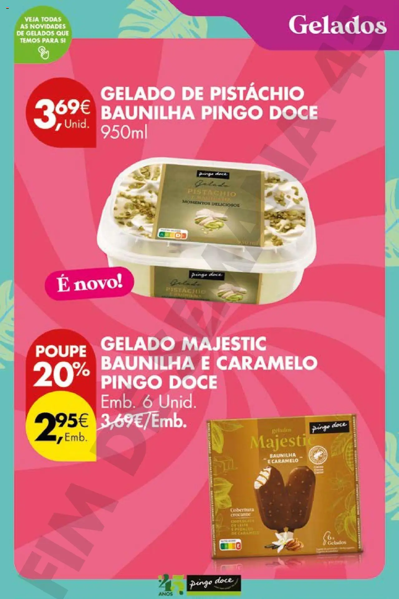 Pingo Doce Poupe este Fim de Semana │ válido de 22.08.2025 | Página: 25 | Produtos: Gelado