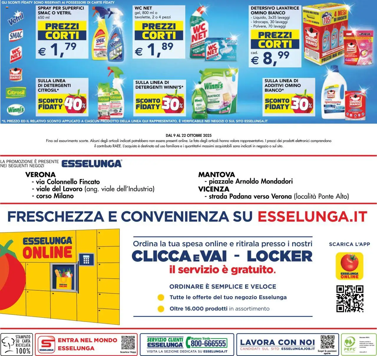 Volantino Esselunga S del 09.10.2025 | Pagina: 31 | Prodotti: Lavatrice, WC