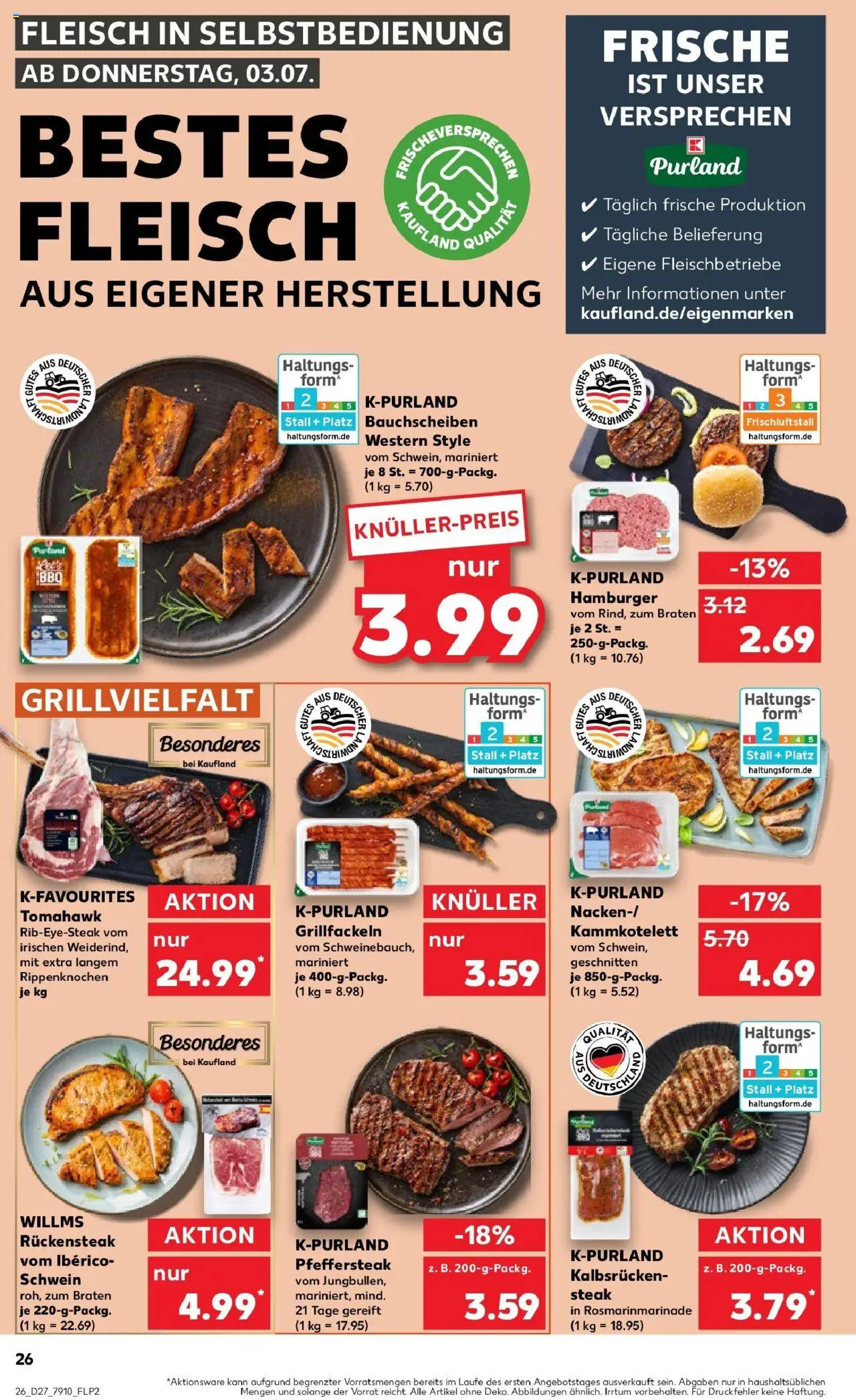 Kaufland prospekt Nördlingen	 - gültig ab dem 06.07.2025 | Seite: 41 | Produkte: Steak, Fleisch