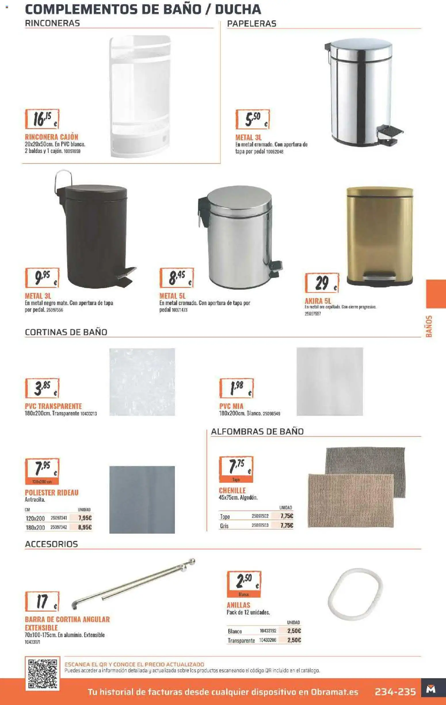 Obramat folleto │ válido desde el 23.03.2026 | Página: 235 | Productos: Cortina, Baño, Ducha