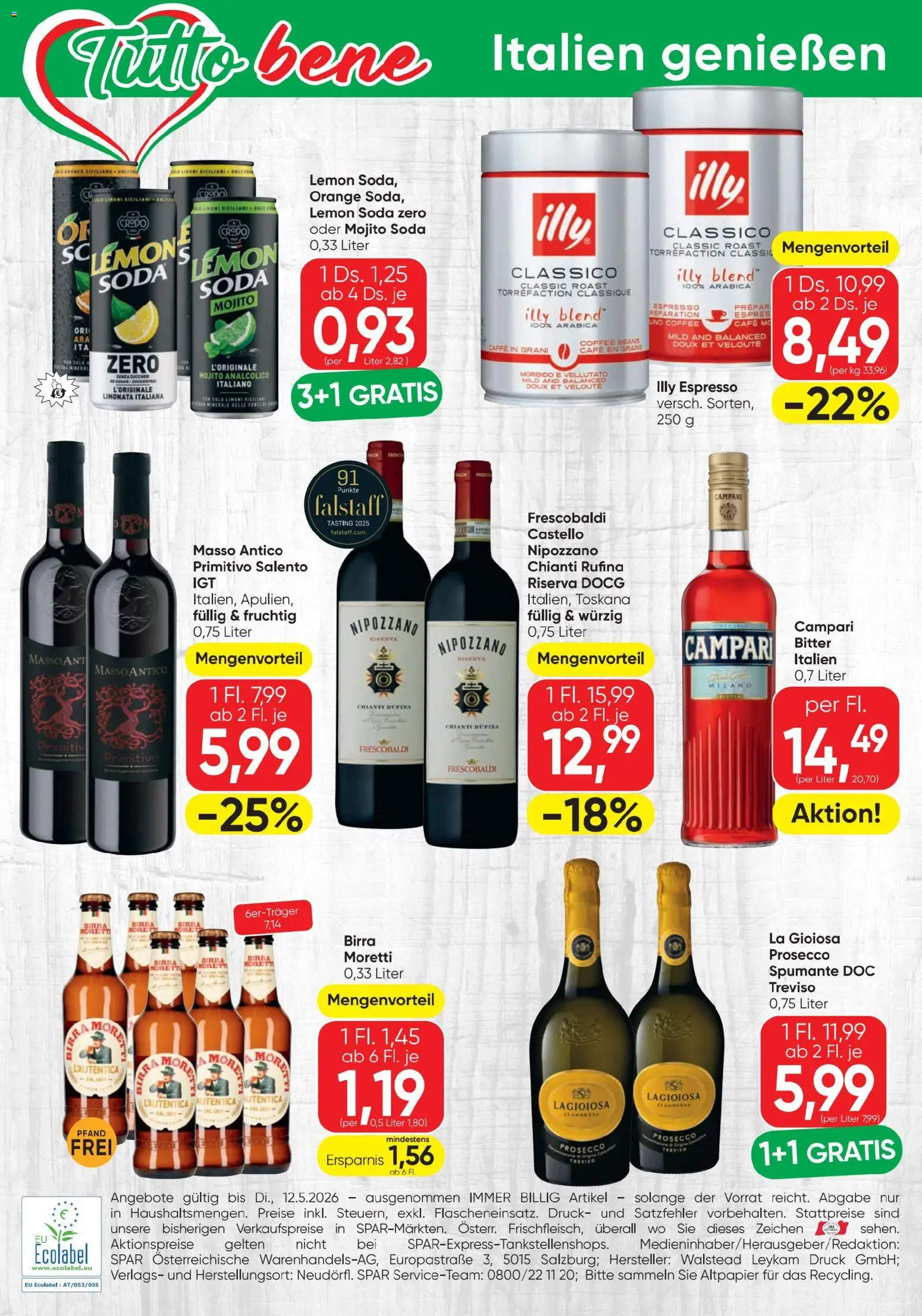 Spar Tutto bene gültig ab 16.04.2026 | Seite: 4 | Produkte: Nauriit