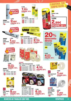 Pré-visualização Staples - Folheto Regresso ao Escritório 2026 válido de 05.01.2026 | Página: 15 | Produtos: Espelho