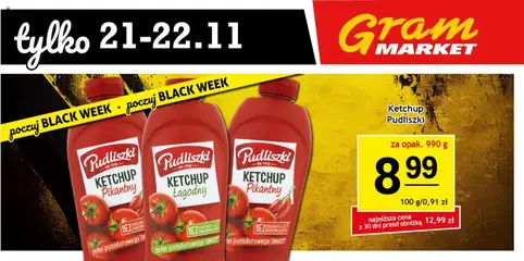 Pogląd oferty "Gram Market Black Friday" - ważna od 21.11.2025