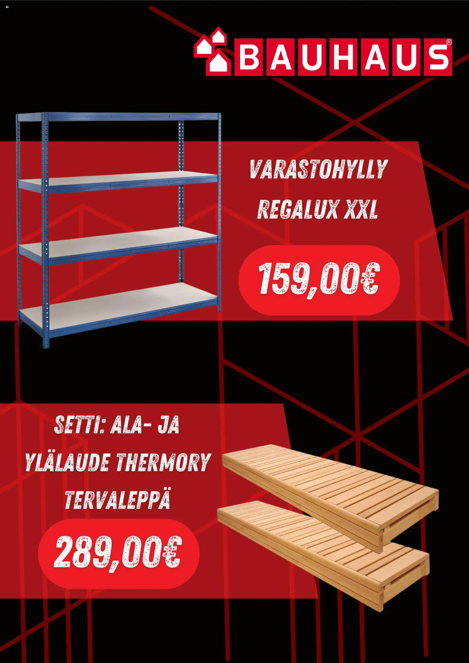 Bauhaus - Black Friday – voimassa 12.11.2025 alkaen | Sivu: 4 | Tuotteet: Varastohylly