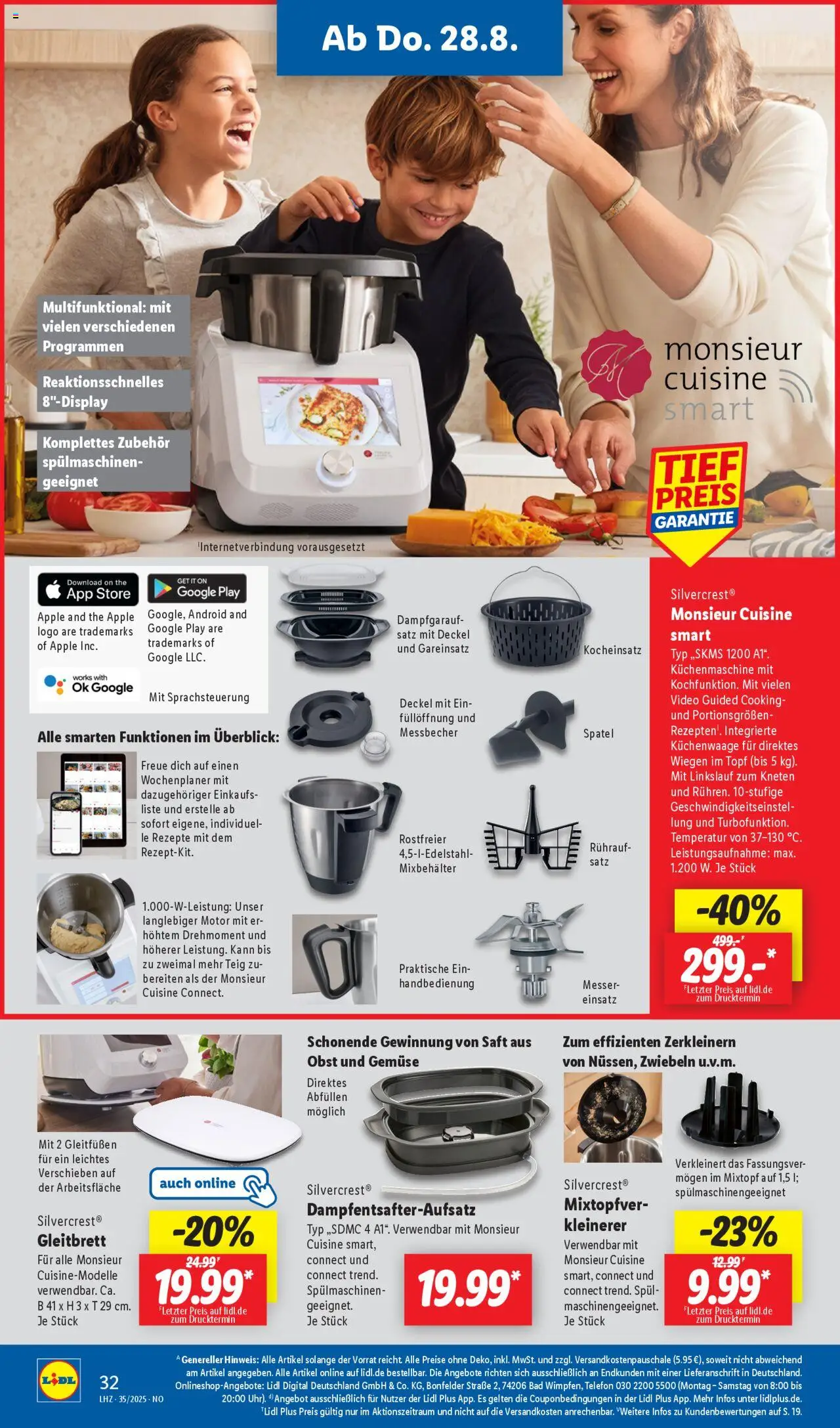 Lidl Prospekt Holzminden	 - gültig ab dem 25.08.2025 | Seite: 20 | Produkte: Zwiebeln, Gemüse, Obst, Video
