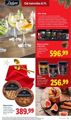 Deluxe set začina za Gin Tonic, Korijander, crveni brazilski biber, kleka, kardamon i cvet hibiskusa - pregled Lidl kataloga - važi od 06.11.2025 | Strana: 25 | Proizvode: Gin