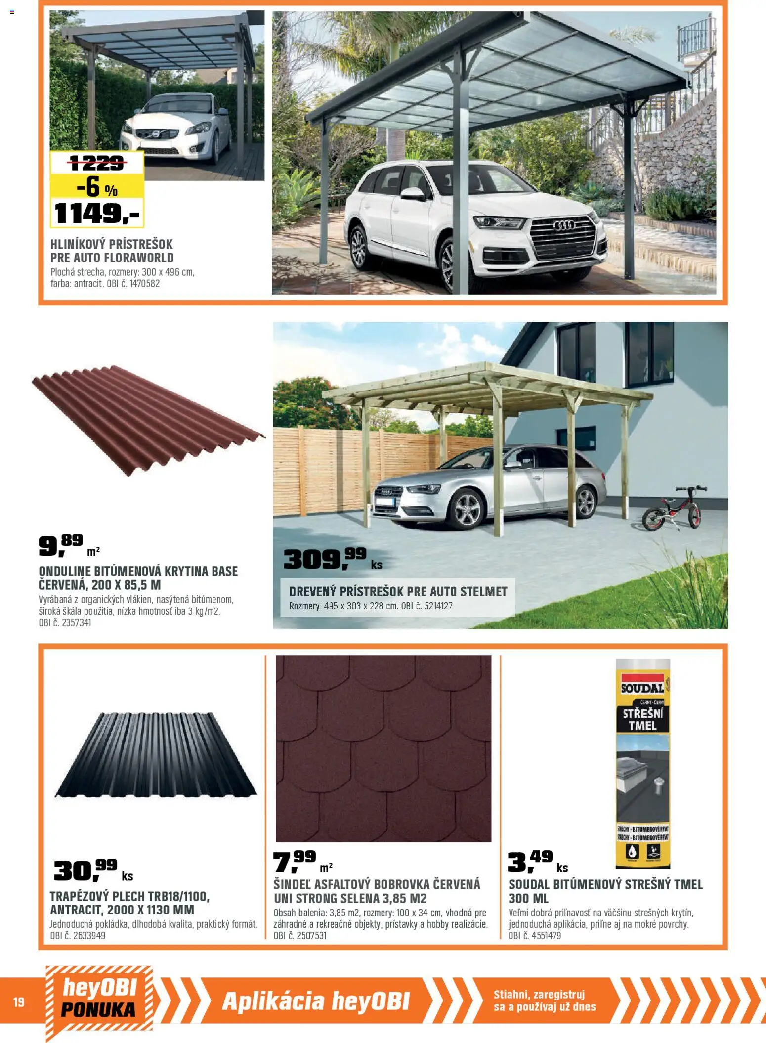 Nové OBI akcie – leták je platný od 01.03.2026 | Strana: 20 | Produkty: Led reflektor, Reflektor, Žiarovka, Svietidlo