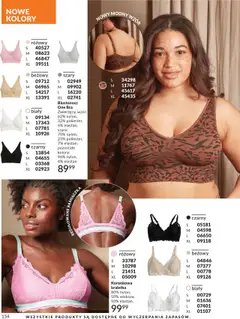 Avon Katalog 09 2025 od 01.09.2025 | Strona: 154 | Produkty: Braletka, Biustonosz