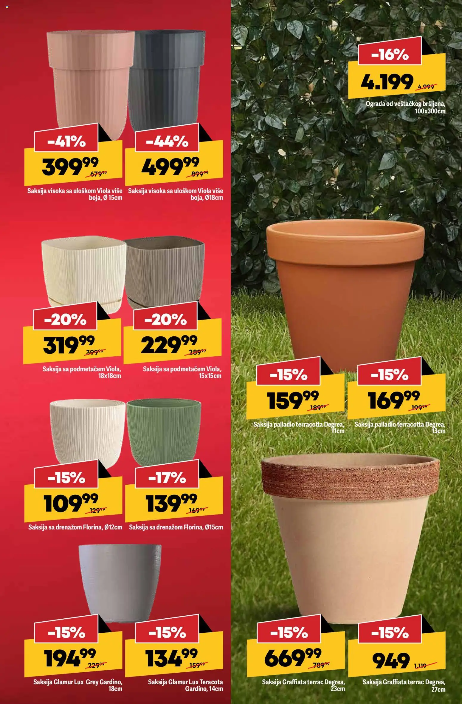 Mega Maxi katalog - važi od 26.02.2026 | Strana: 11 | Proizvode: Saksija