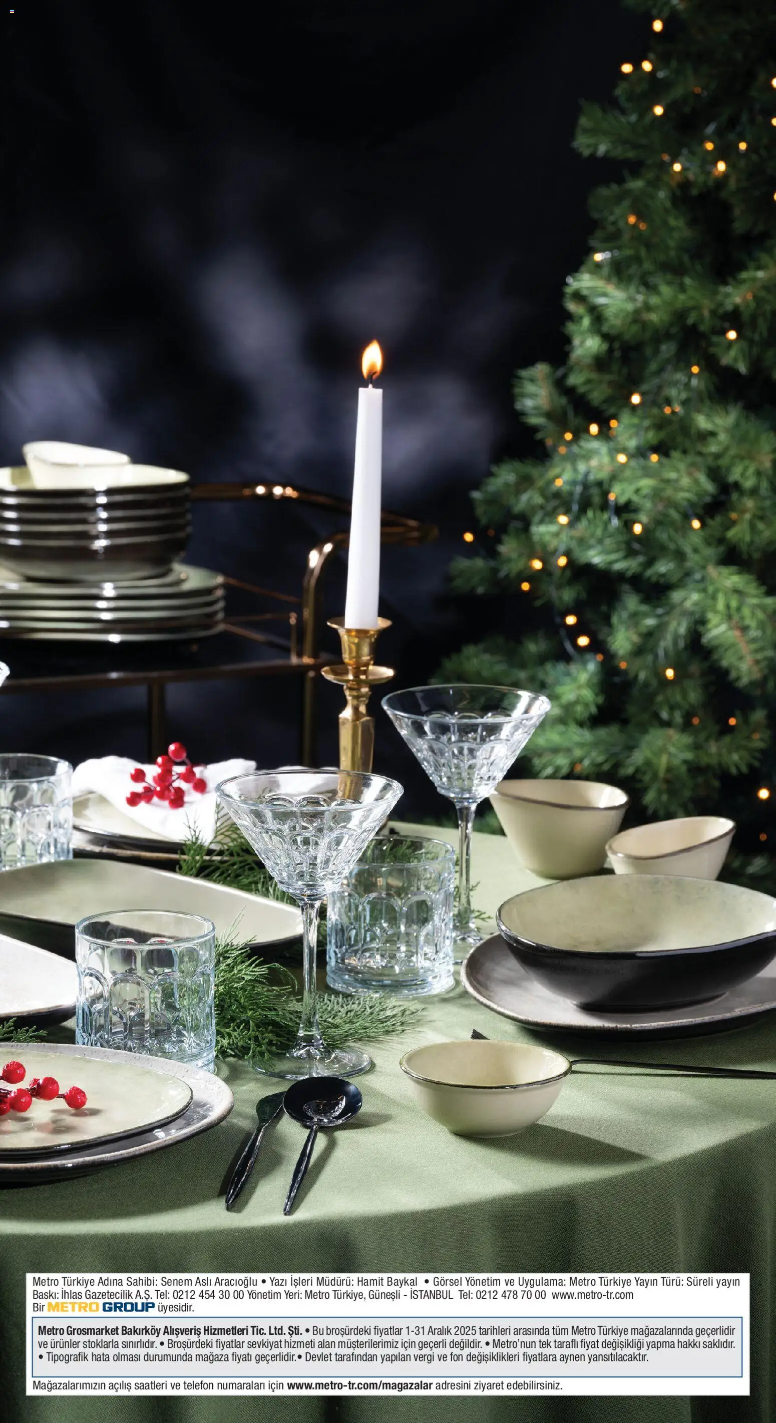 Metro - Yılbaşı Sofra Kataloğu - 01.12.2025 tarihinden itibaren geçerlidir | Sayfa: 99 | Ürünler: Baskı, Telefon