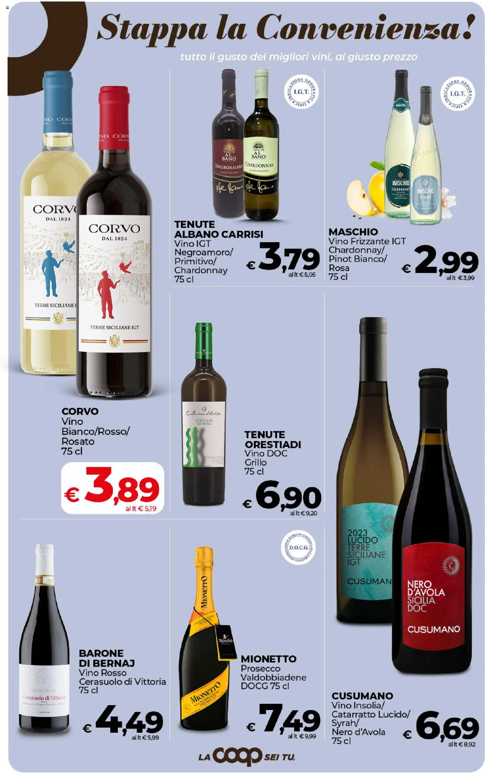 Volantino COOP del 17.01.2026 | Pagina: 30 | Prodotti: Prosecco, Vino, Vino rosso